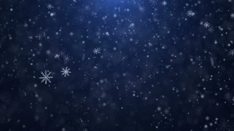 Falling snowflakes Stock Footage 97857576