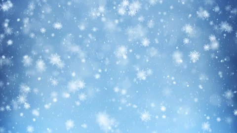 Falling snowflakes Stock Footage 253729698