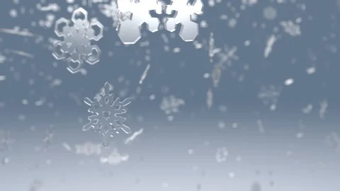 Falling Snowflakes Loop Stock-Footage 120940416