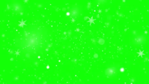Falling snowflakes overlay on green screen background for christmas and winter Видео 347759899