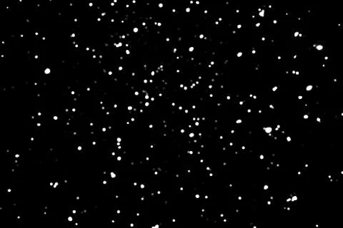 Falling snowflakes Stock Photos