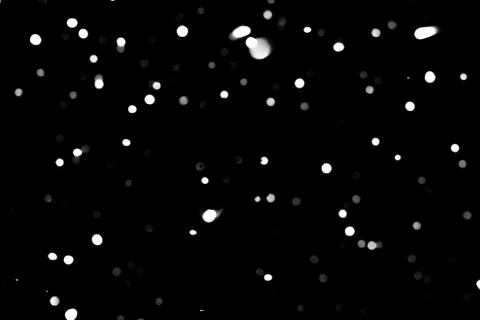 Falling snowflakes Stock Photos