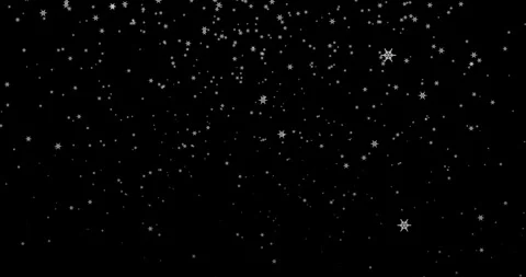 Falling Snowflakes Seamless Loop Stock-Footage 327780663