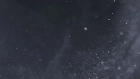 Falling Snowflakes In Slow Motion From Right To Left Stock Footage 252830747