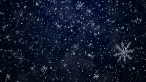Falling snowflakes, snow background Stock Footage 12735864
