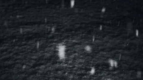 Falling snowflakes on snow background Stock Footage 68030516