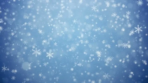 Falling snowflakes, snow background Stock Footage 70875782