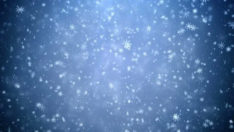 Falling snowflakes, snow background Stock Footage 83607743