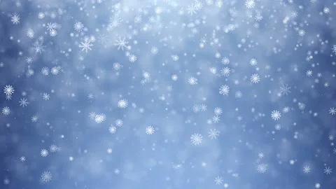 Falling snowflakes, snow background Stock Footage 98196295