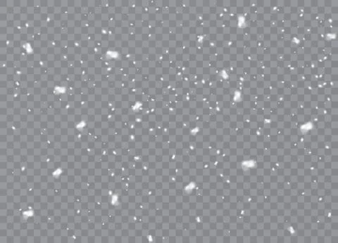 Falling. Snowflakes, snow background, snow flakes. Christmas snow for the new Stock Illustration
