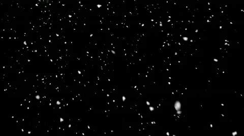 Falling snowflakes, Snow, Matte Stock Footage 599886