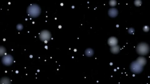 Falling Snowflakes Snow Motion Background Abstract Winter Blizzard Snowfall Stock-Footage 344764078
