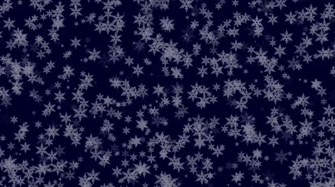 Falling snowflakes, snow. Seamless loop. Computer generated motion background Stock Footage 57993931