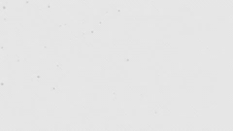 Falling snowflakes top left animation loop with Alpha channel. Snow overlay Stock Footage 170145268