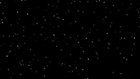 Falling snowflakes on a transparent background. Stock Footage 166262533
