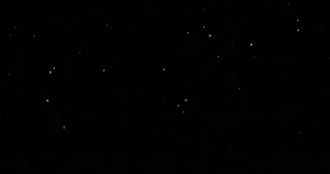 Falling snowflakes for video overlay Stock Footage 196453755
