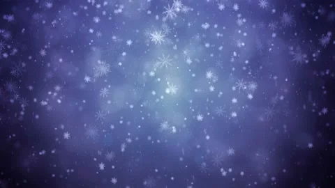 Falling snowflakes winter background Stock Footage 219914695