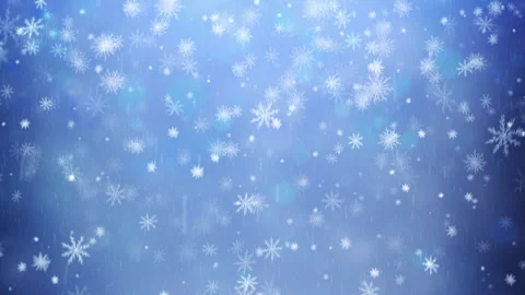 Falling snowflakes winter background Stock Footage 291001752