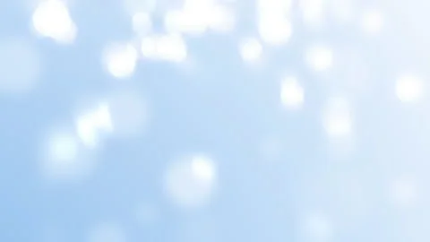 Falling Soft Light Blue Cotton Balls Motion Background Stock Footage 143508413