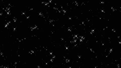 Falling sparkles motion graphics with night background Stock Footage 166027972