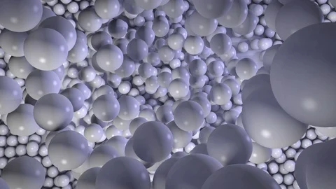 Falling Spheres Stock Footage 86322088