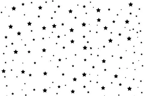 Falling star. Cloud of stars isolated on transparent background. Vector Stock Illustration