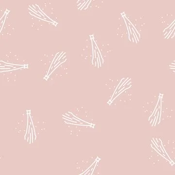 Falling star color icon vector flat illustration Stock Illustration