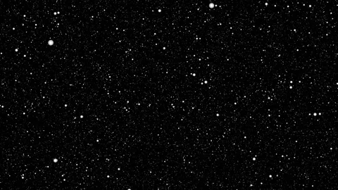 Falling Star Field in Dark Night Sky Motion Graphics Stock Footage 316941674