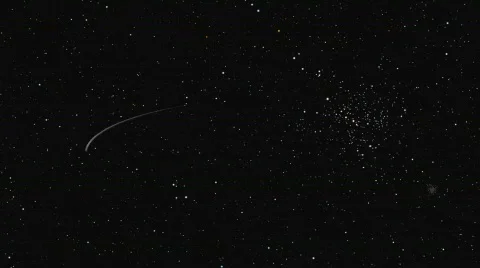 Falling star Stock Footage 774666