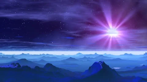 Falling star Stock Footage 10715279