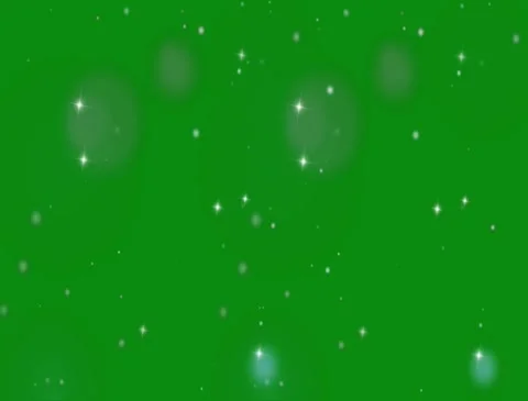 Falling Star with Glitter Trail Green Screen Effect Stock Footage 304880027