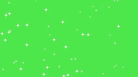 Falling star light motion graphics with green screen background. Stock Footage 335582465
