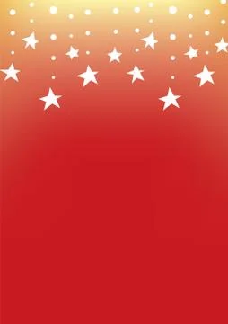 Falling star line abstract red background Stock Illustration
