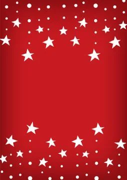 Falling star line abstract red background Stock Illustration