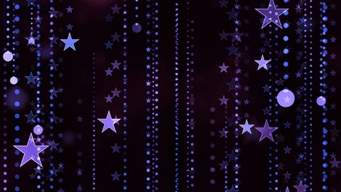 Falling Star Particles Stock Footage 91054385