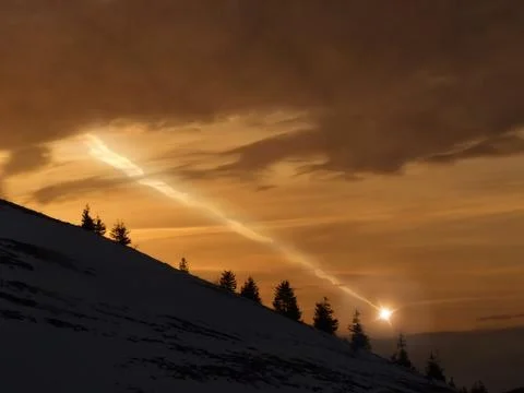 Falling star Stock Photos