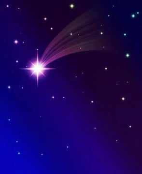 Falling star Stock Photos