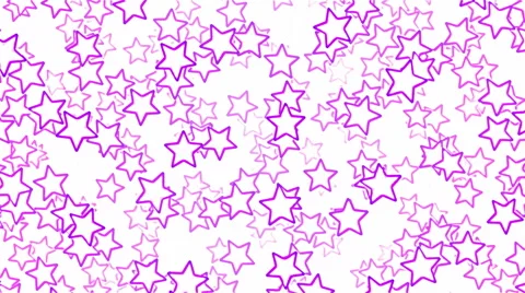 Falling Star Shapes Animation - Loop Pink Stock Footage 57345115