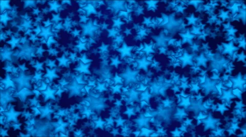 Falling Stars Animation - Loop Blue Stock Footage 50096981