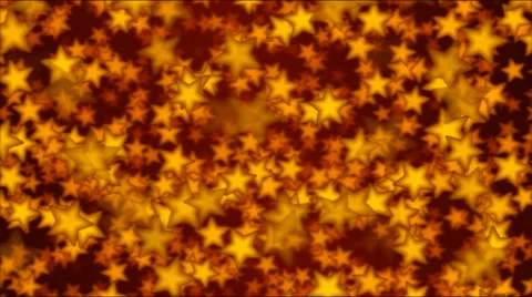 Falling Stars Animation - Loop Orange Stock Footage 50091062