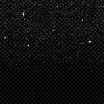 Falling stars background Stock Illustration