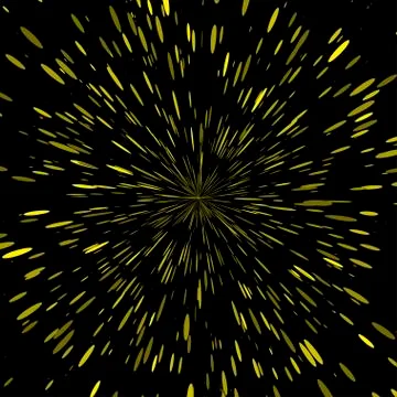 Falling stars background Illustrazione stock