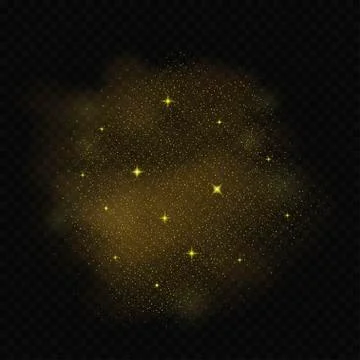 Falling stars background Stock Illustration