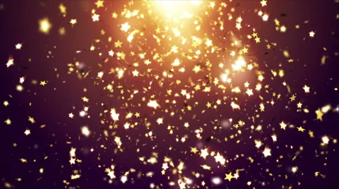 Falling stars confetti 스톡 동영상 62439132