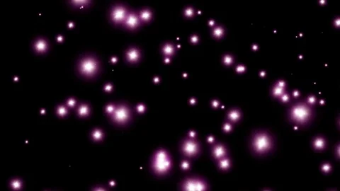 Falling stars on dark background Stock Footage 82372652