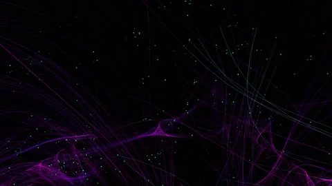 Falling stars Video stock 134746819