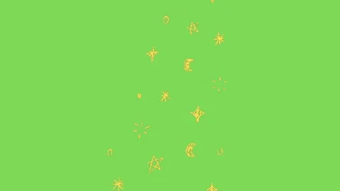 Falling stars Stock Footage 283337962