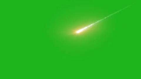 Falling stars motion graphics with green... | Stock Video | Pond5