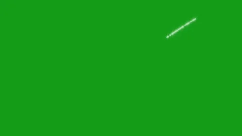 Falling stars motion graphics with green screen background Stock Footage 135626205