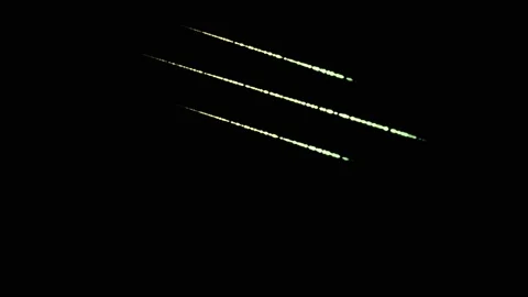 Falling stars motion graphics with night background Stock Footage 136449172